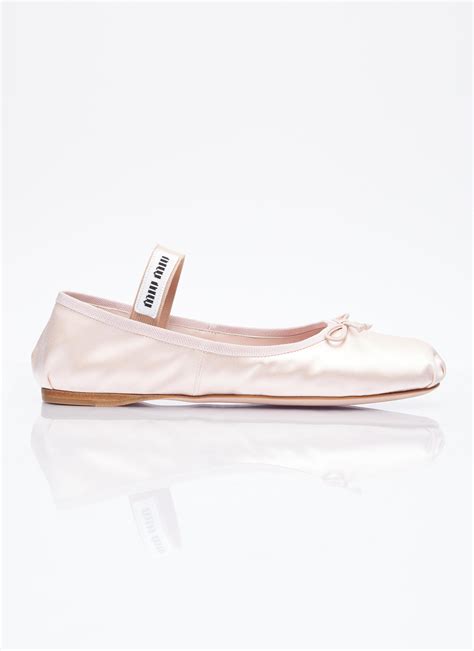miu miu ballerina flats ss16
